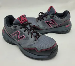New Balance Shoes Womens 8.5 B 589 V1 Composite‎ Toe Work Shoe Black Pink thumbnail 1