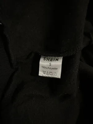 SheIn Cropped Zip Up Sweatshirt thumbnail 3