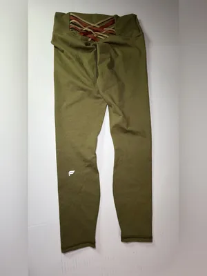 Fabletics Olive Green Performance Leggings thumbnail 6
