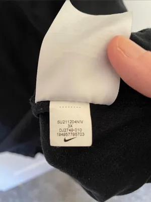 The Nike Tee Floral Swoosh 3X Activewear Workout Lounge thumbnail 4
