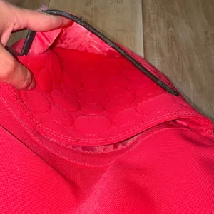 Thirty-One Quilted Circle Pink Backpack‎ Crossbody Bag Adjustable Strap New thumbnail 6