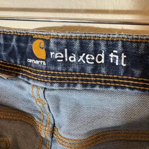 Carhartt Relaxed Fit Blue Denim Bootcut Jeans Size‎ 4 Short thumbnail 7