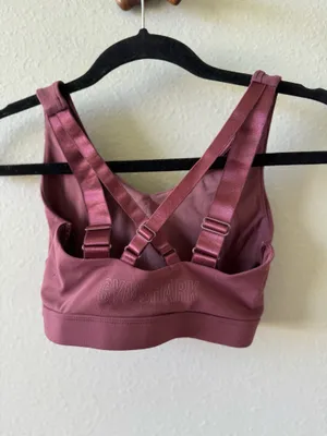 Gymshark Maroon Sports Bra thumbnail 2