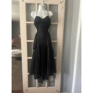 Gunne Sax By Jessica McClintock high low Lace Dress thumbnail 2