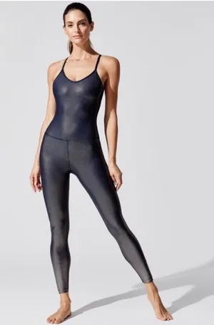 Beyond Yoga Disco Jumpsuit full length with adjustable straps size M thumbnail 1
