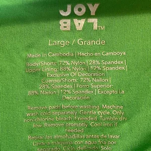 Joy Lab NWT Knit Sporty Contrast Active Dress Athleisure Sporty Pickleball 🏓 💚 thumbnail 7