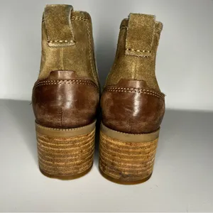 Clark’s Artisan Tan Maypearl‎ Daisy Ankle Booties thumbnail 5