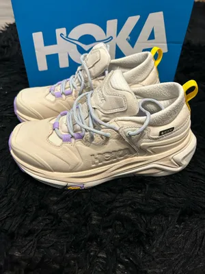 HOKA W Kaha 3 Low GTX cream hiking lace up shoes sneakers women’s 8 new thumbnail 6