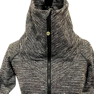 Lululemon Be Present Jacket Coco Pique Black 2 thumbnail 7
