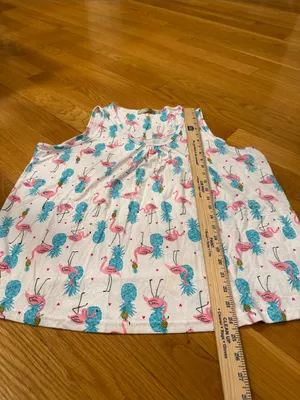 Mia Lucce flamingo pajama short set size Xlarge . thumbnail 3