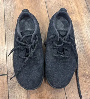 Allbirds Women's Merino Wool Runner Natural Black Running Shoes Sneakers Size 8 thumbnail 1