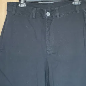 Old Navy Womens Pants Sz 10 High Rise Wide Leg Chino Dark Academia Preppy Grunge thumbnail 4