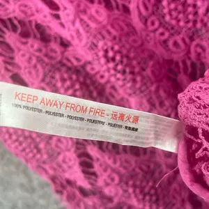 FREE PEOPLE Women’s Size Medium Until Sundown Shirt Cover-Up Boho Pink Crochet‎ thumbnail 5