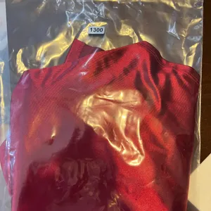 1300 | NWT Lulus Red‎ Satin Cutout Bodycon Holiday Cocktail Mini Dress Womens M thumbnail 9