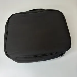 Mine Black Puffer Organization Toiletry Bag 100% Polyester NWOT thumbnail 3