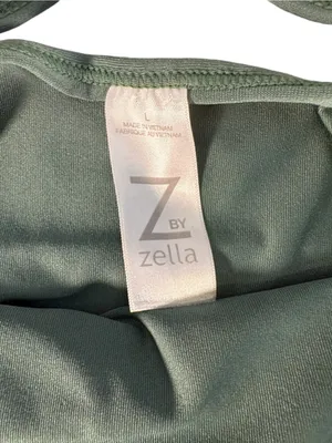 Z by Zella Outscore 2.0 Active Dress Green Built In Shorts Tennis Pickleball L thumbnail 6