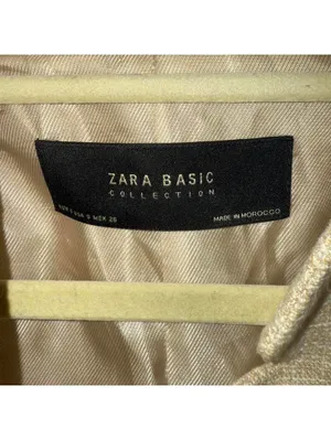 Zara Country Cream Mix Tweed Style Dress Jacket thumbnail 3