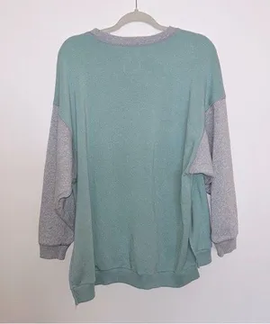 American Eagle Soft Colorblock Crewneck thumbnail 2