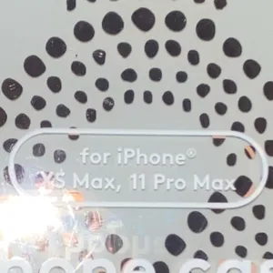 Heyday iPhone‎ XS Max 11 Pro Max Case Clear Dot Pattern Slim NWT thumbnail 2