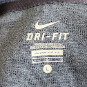 Nike Womens Navy Textured Knit Top with Dolman Sleeves Size Large thumbnail 6