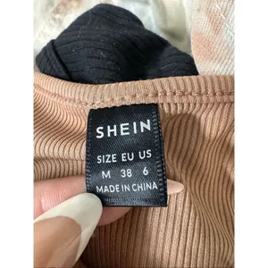 Brown Long Sleeve Ruched Side Top – Size M Size M thumbnail 5
