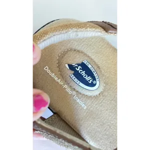 Dr Scholl’s Advanced Comfort Tan leather memory foam fisherman sandals sz 6.5 thumbnail 6