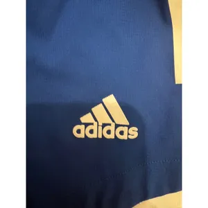Adidas Shorts Women S Blue 3-Stripe Athletic Soccer Running Gym thumbnail 4