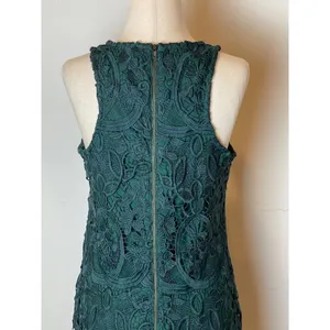 Lovers + Friends Caspian Lace Mini Dress Women Small Green Cocktail Crochet thumbnail 10