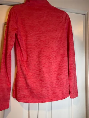 Nike Golf Dri-FIT "Lucky Azalea"‎ Women's Half-Zip Golf Pullover. Medium thumbnail 5