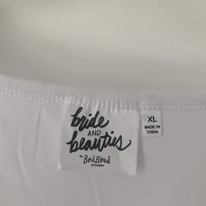Bride and Beauties white tee by BedHead pajamas XL thumbnail 2