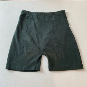 Brandy Melville Green Cotton Biker Shorts One Size Basic Lounge Casual thumbnail 3