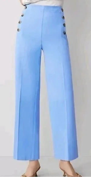 ANN TAYLOR sailor grace straight pants thumbnail 1