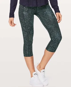 Lululemon fast and free crop Nulux 19” thumbnail 1