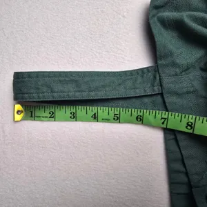 Baltic Born Hartford Linen Blend Wide Leg Button‎ Front Jumpsuit Green Medium thumbnail 14