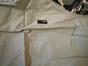Men's Short-Sleeve Button-Down Shirt with Camouflage Sleeves - Beige thumbnail 5