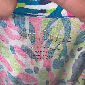 Lilly Pulitzer XXS Palmira shift dress in Palm Reader print thumbnail 4