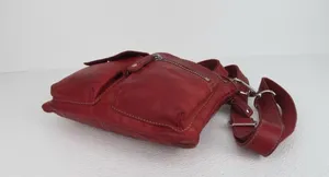 Vintage Fossil Soft Leather Sutter Crossbody Bag Women’s Everyday Purse Pink thumbnail 10