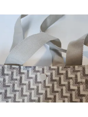 LULULEMON 2025 HOLIDAY Shopping Tote/Gym Small Bags Taupe 8" x 12" thumbnail 4
