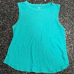 Women’s Old Navy Medium Teal Sleeveless Shirt thumbnail 1