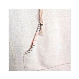 American Rag Cie Womens Pink‎ Floral Embroidered Beaded Knit Hoodie Sweatshirt S thumbnail 12