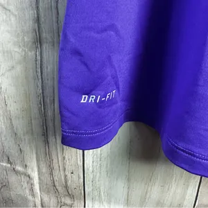 Nike Pro Purple and‎ Green Tank Top thumbnail 2