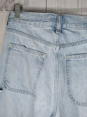 Aeropostale Light Blue High Rise Baggy Relaxed 90's Y2K Classic Eveeyday Jeans thumbnail 9