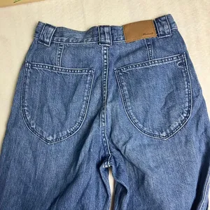 Madewell Womens Size 23 Jeans‎ Medium Wash High Rise Straight Leg Cotton Factory thumbnail 11