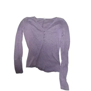 ✨Zyia Active Don't Wake Me Up Sz Small shirt purple waffle knit thermal✨ thumbnail 6