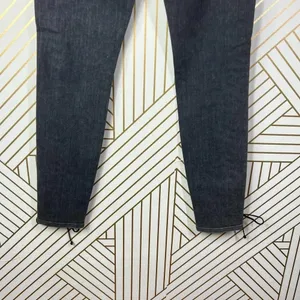 Hudson‎ Jeans The Stevie Midrise Lace Up Skinny Jeans in Vacancy Gray Size US 27 thumbnail 10