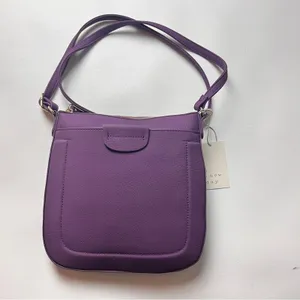 A New Day Women’s Purple Multi- part Sling Bag NWT thumbnail 9