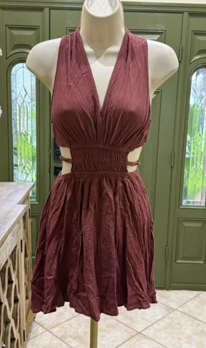 Justice "Feel the Flava" Fit & Flare Mini Dress – Size Medium thumbnail 1