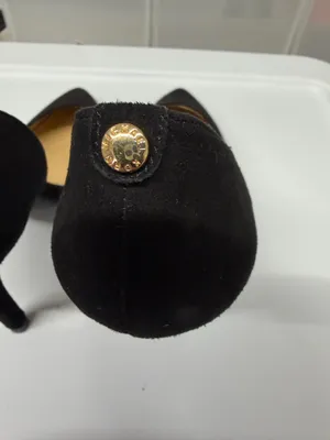 Michael Kors Black Suede Heels thumbnail 6