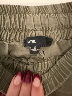 FATE Green Cargo Pants thumbnail 4