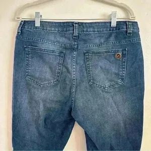 Michael Kors Skinny Blue Jeans Size 10‎ Stretch Women thumbnail 8